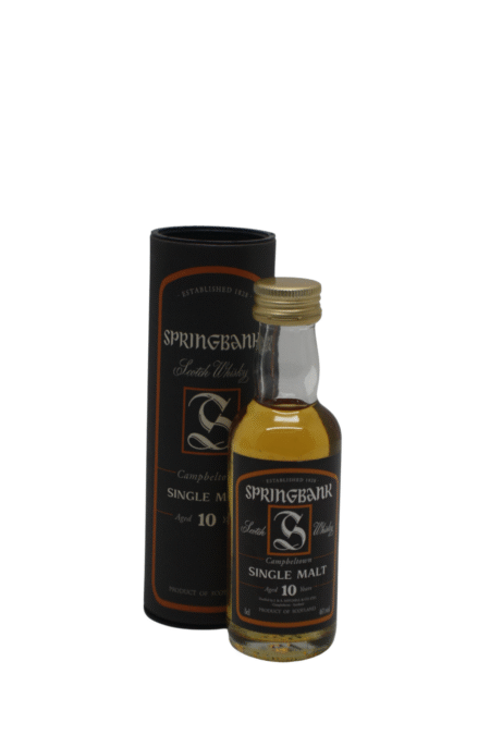 Springbank 10 Y.O Single Malt Scotch Whisky 50 ML