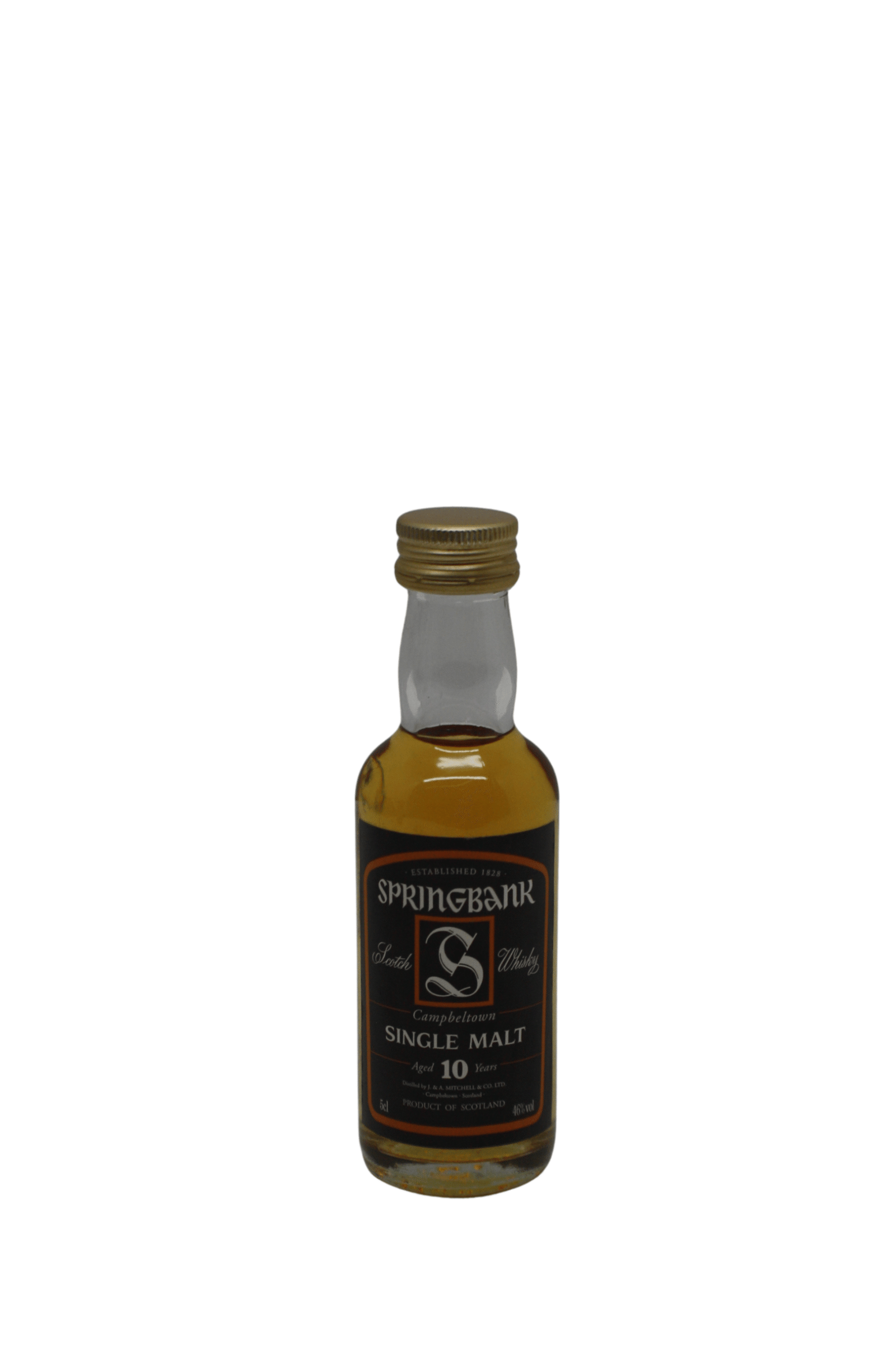 Springbank 10 Y.O Single Malt Scotch Whisky 50 ML - Image 2