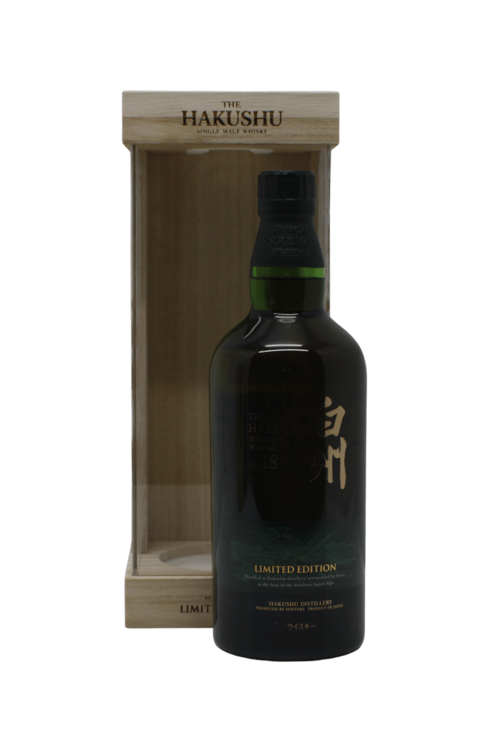 The Hakushu Limited Edition 18 Y.O Single Malt Japanese Whisky 700 ML