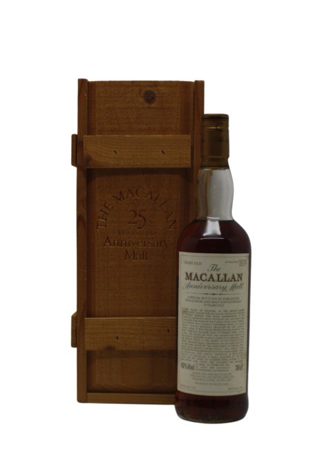 Macallan 1999 Anniversary Malt 25 Y.O Single Malt Scotch Whisky 700 ML