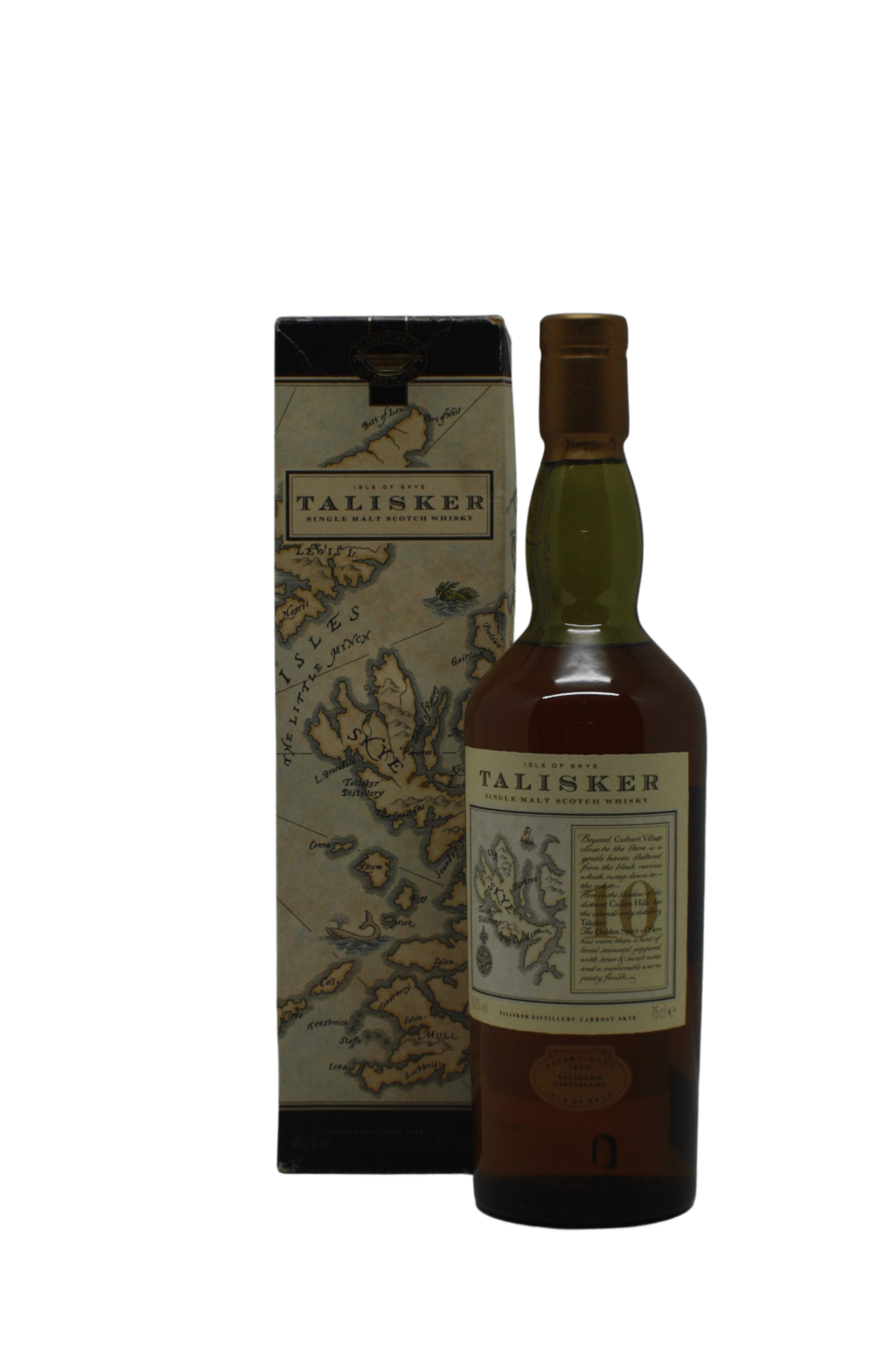 Talisker (Map Label) 10 Y.O Single Malt Scotch Whisky 700 ML