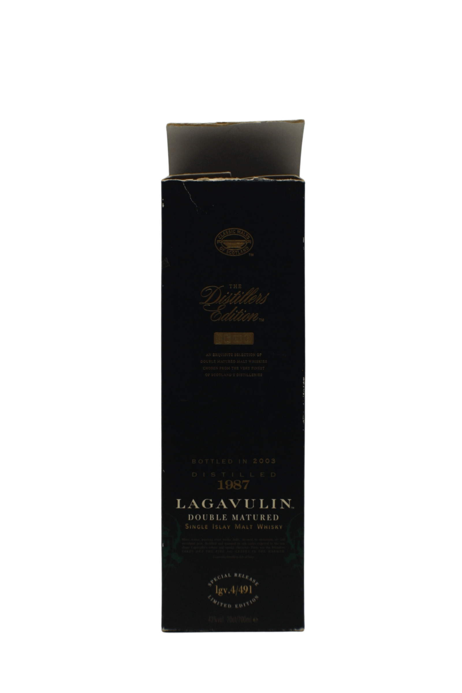 Lagavulin Distillers Edition 1987 16 Y.O Single Malt Scotch Whisky 700 ML - Image 4