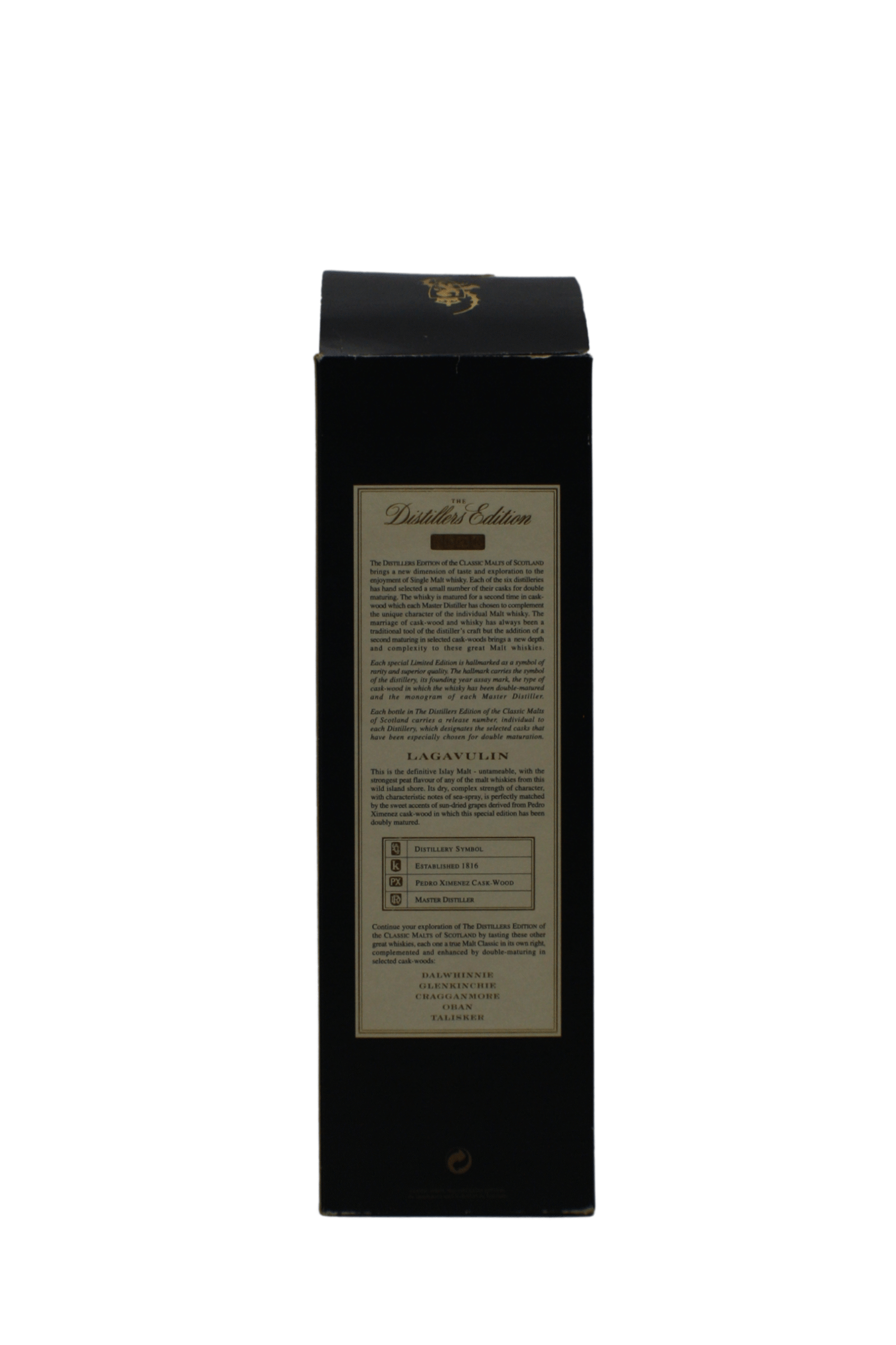 Lagavulin Distillers Edition 1987 16 Y.O Single Malt Scotch Whisky 700 ML - Image 5