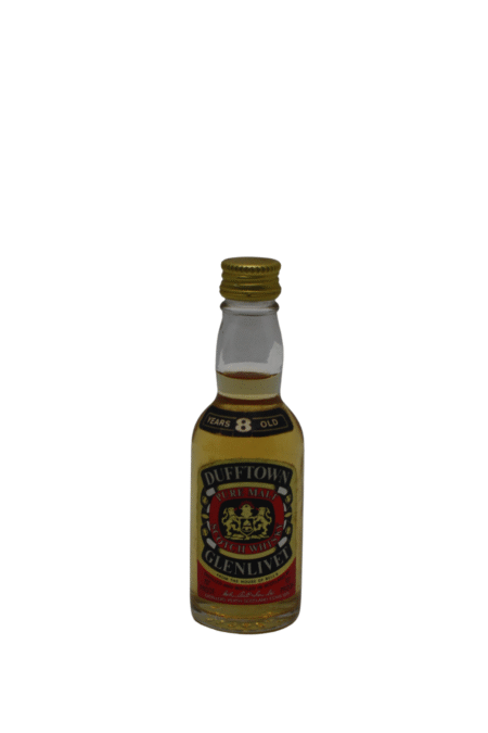 Dufftown Glenlivet 8 Y.O Pure Malt Scotch Whisky 50 ML