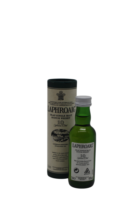 Laphroaig 10 Y.O Single Malt Scotch Whisky 50 ML