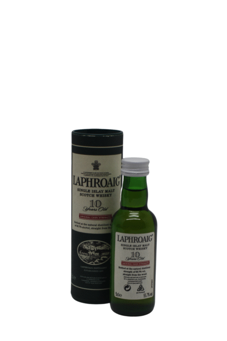 Laphroaig Original Cask Strength 10 Y.O Single Malt Scotch Whisky 50 ML