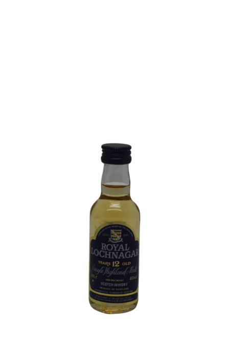 Royal Lochnagar 12 Y.O Single Highland Malt Scotch Whisky 50 ML