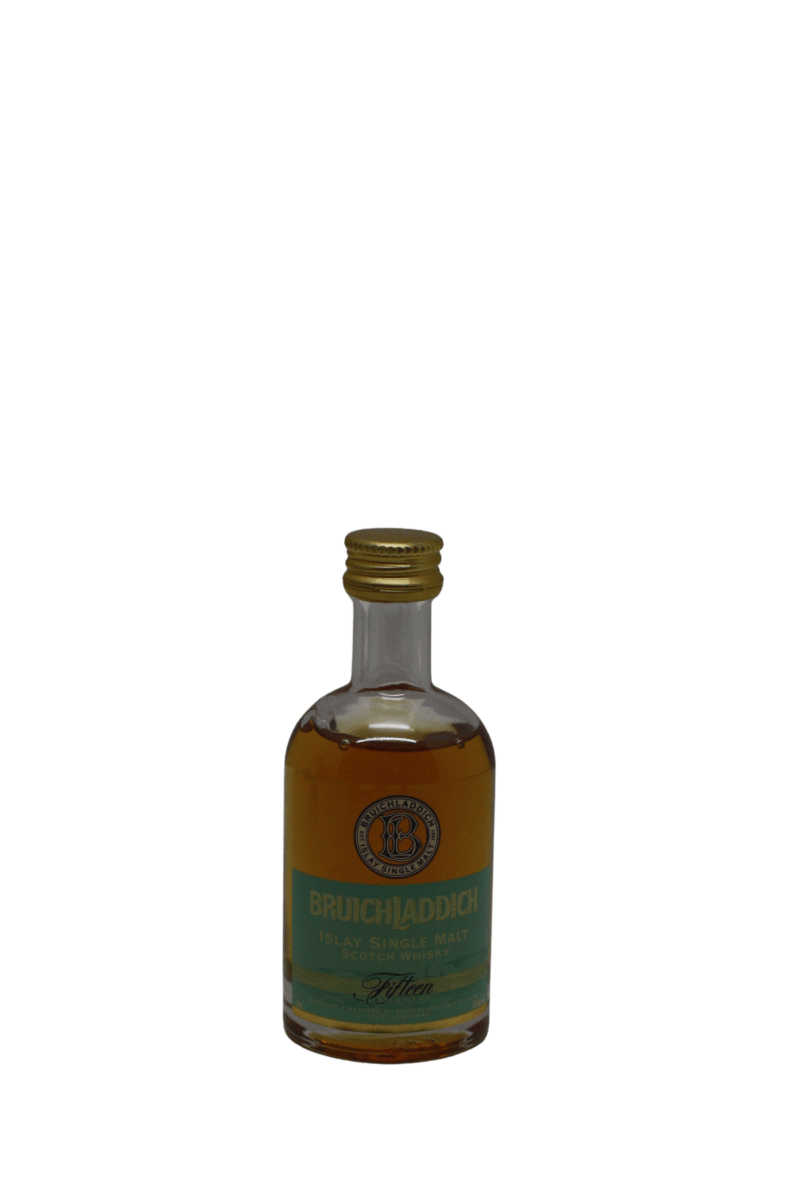 Bruchladdich 15 Y.O Islay Single Malt Scotch Whisky 50 ML - Image 2