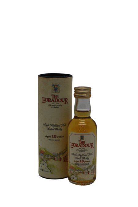 The Edradour 10 Y.O Highland Malt Scotch Whisky 50 ML