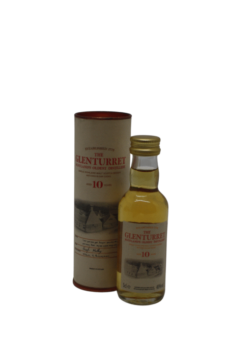 The Glenturret 10 Y.O Single Highland Malt Scotch Whisky 50 ML