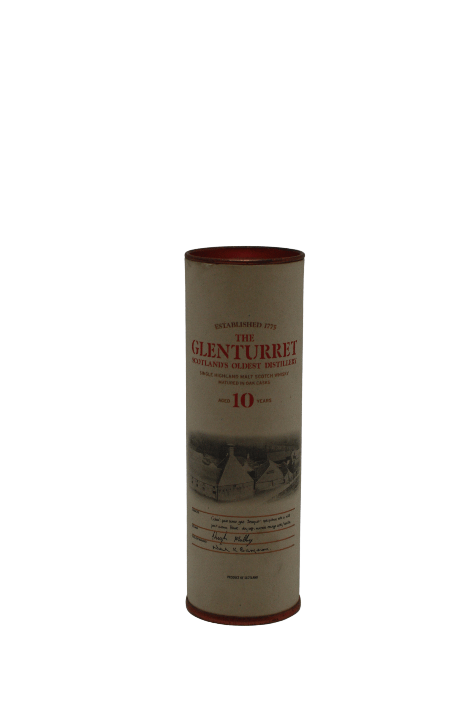 The Glenturret 10 Y.O Single Highland Malt Scotch Whisky 50 ML - Image 4