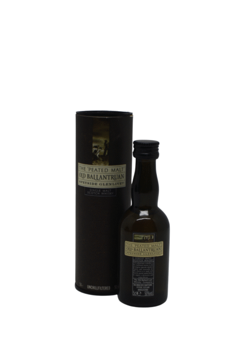 The Peated Malt Old Ballantruan Single Malt Scotch Whisky 50 ML