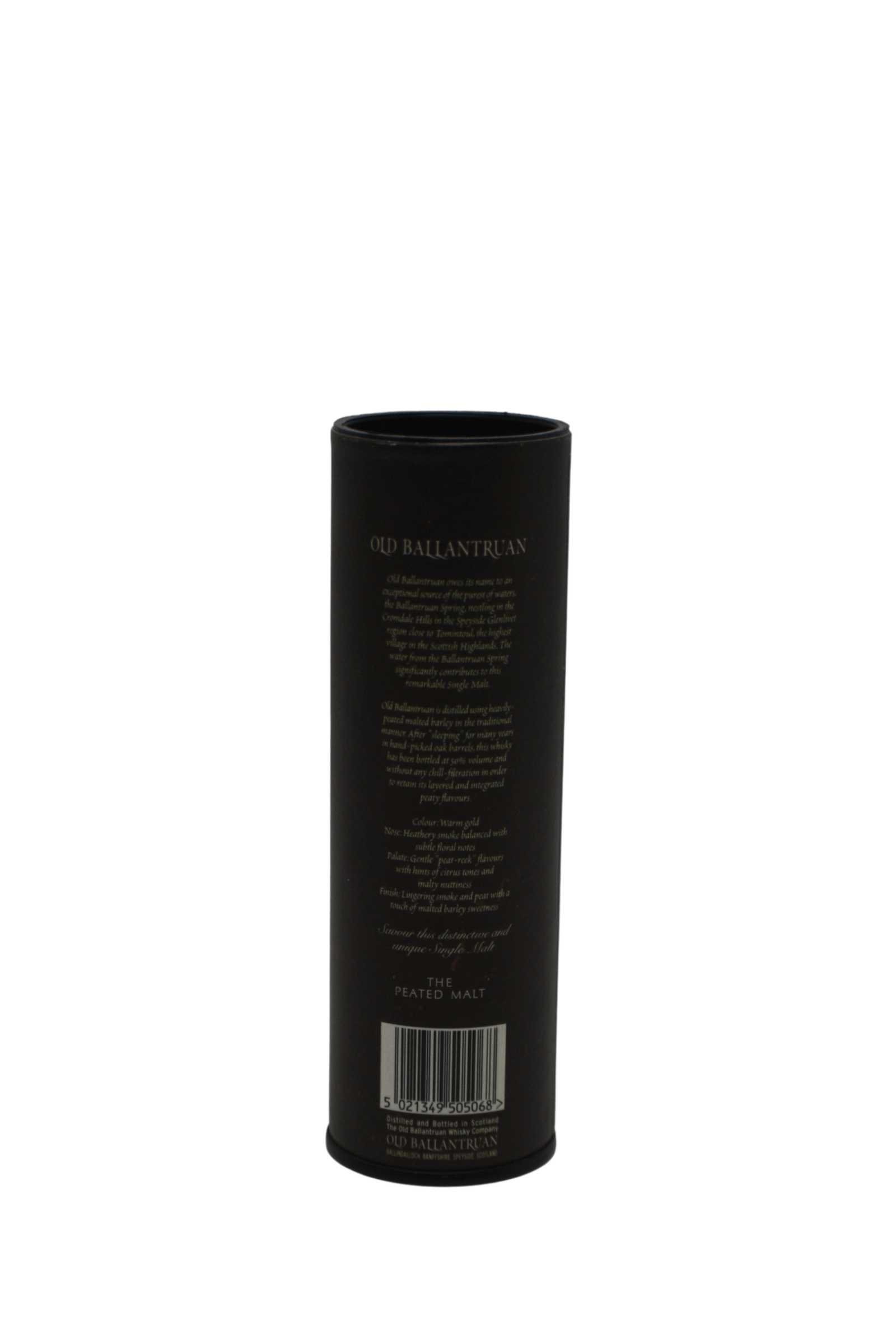 The Peated Malt Old Ballantruan Single Malt Scotch Whisky 50 ML - Image 5