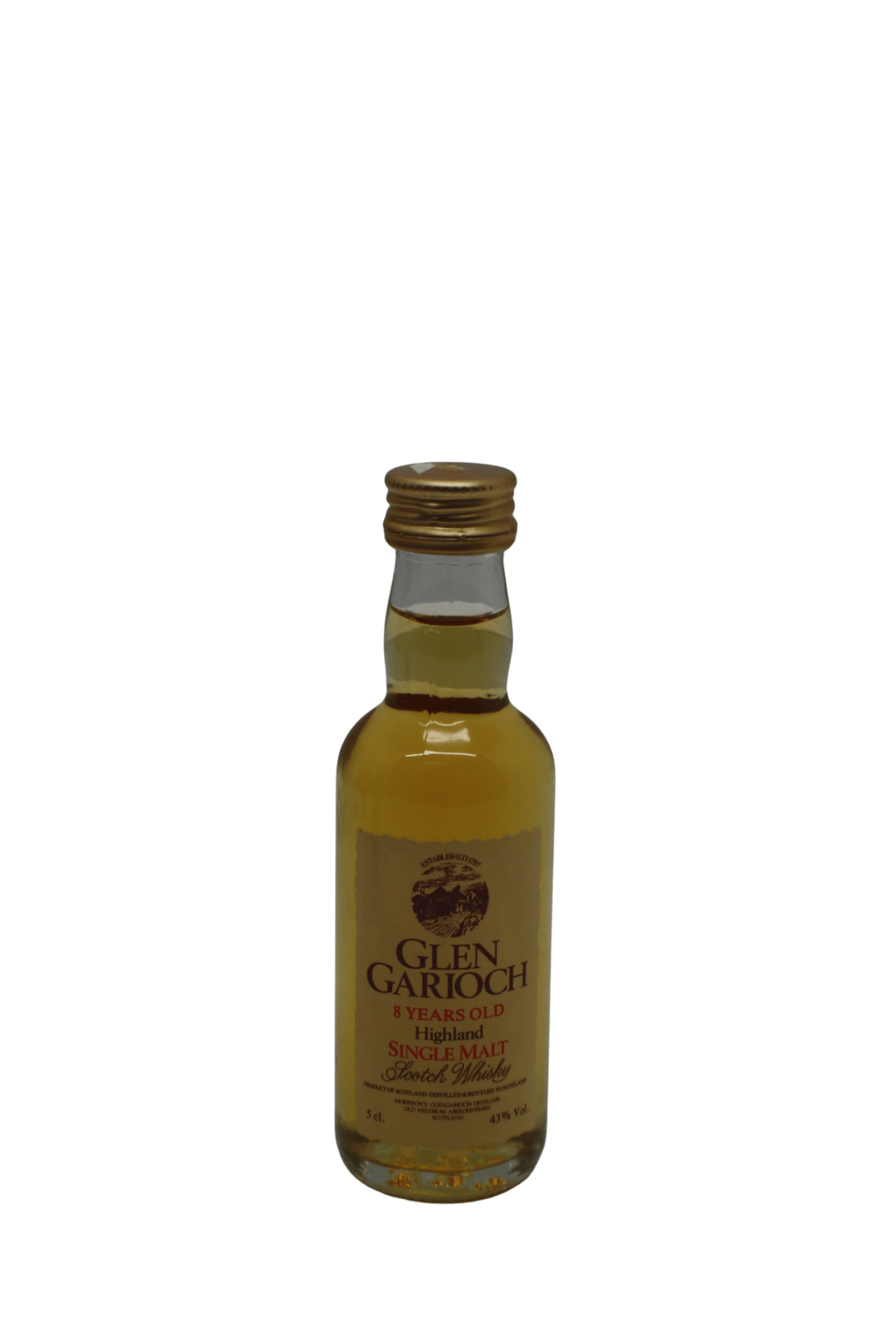 Glen Garioch 8 Y.O Single Malt Scotch Whisky 50 ML - Image 2