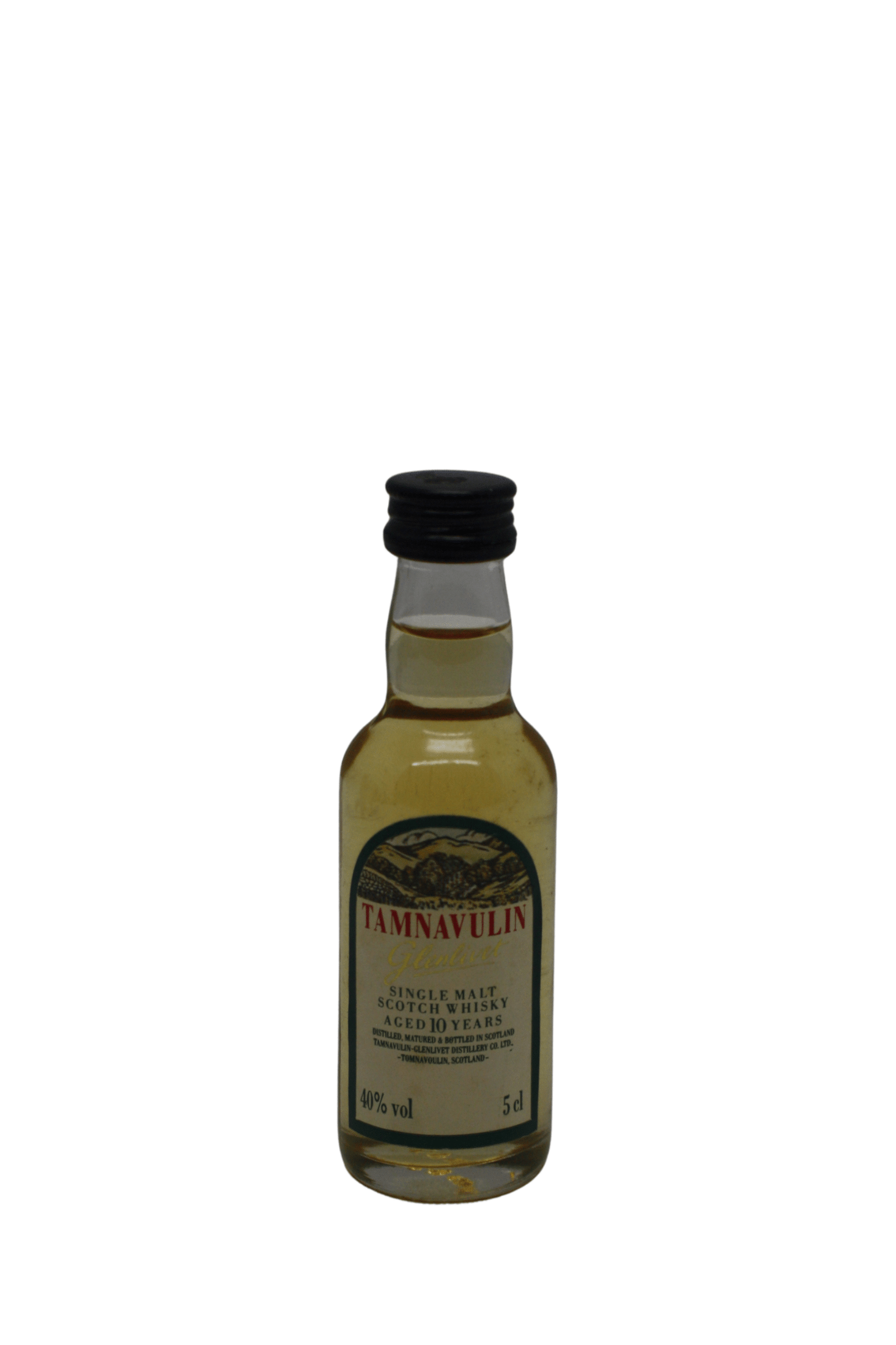 Tamnavulin 10 Y.O Single Malt Scotch Whisky 50 ML - Image 2