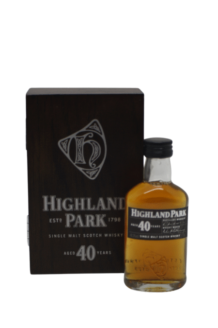 Highland Park 40 Y.O Single Malt Scotch Whisky 50 ML