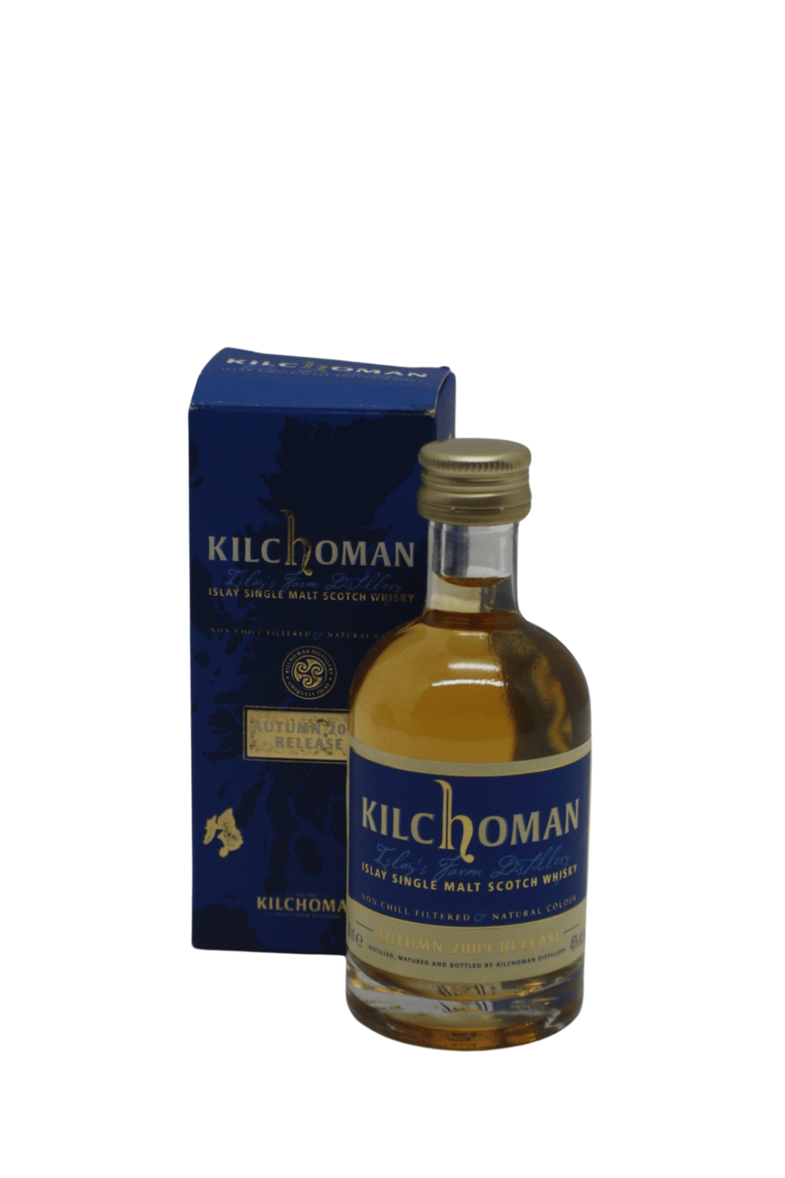 Kilchoman Autumn 2010 Release Islay Single Malt Scotch Whisky 50 ML