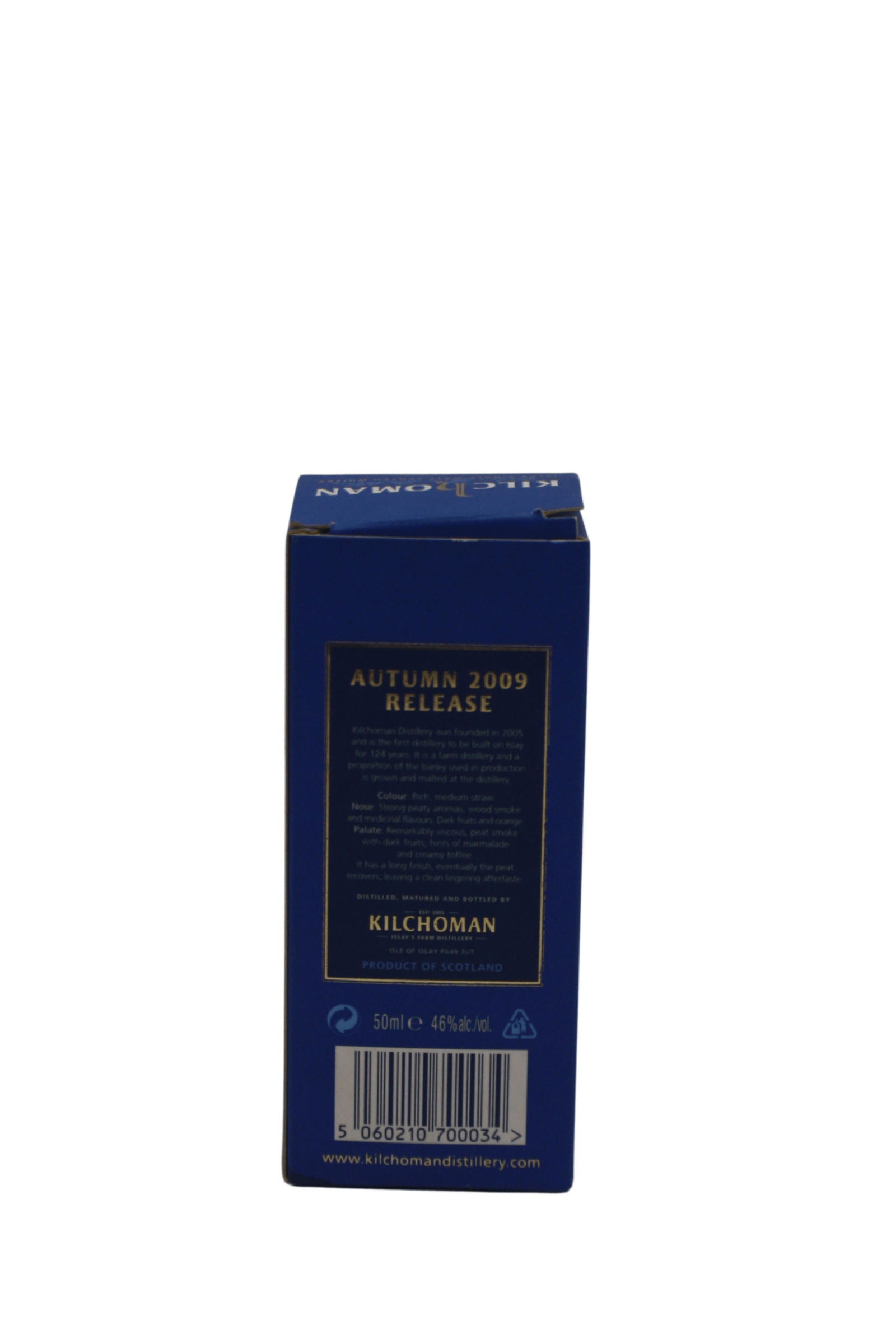 Kilchoman Autumn 2010 Release Islay Single Malt Scotch Whisky 50 ML - Image 5