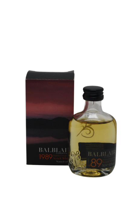 Balbalair Vintage 1989 Highland Single Malt Scotch Whisky 50 ML