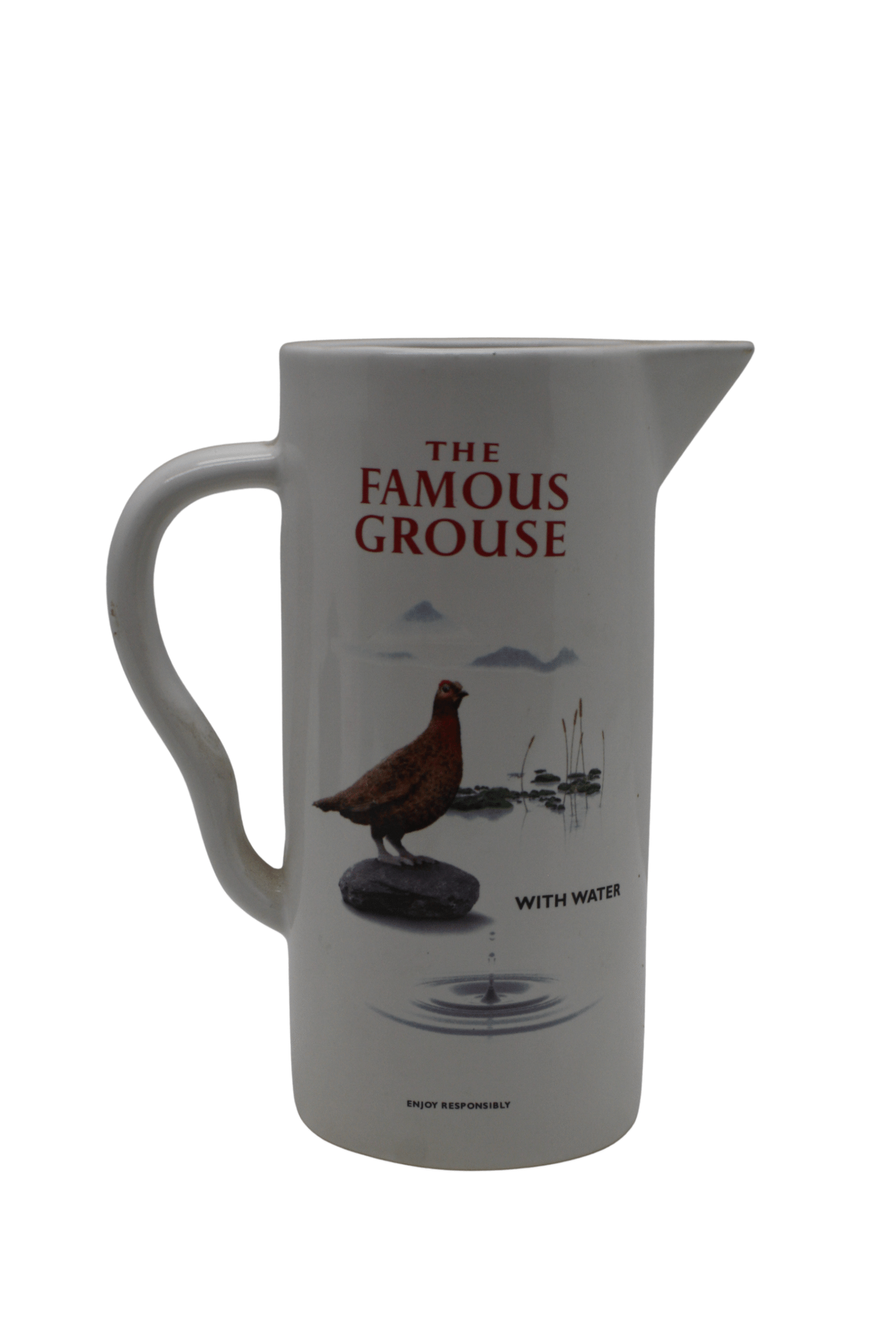 The Famous Grouse "With Water" Scotch Whisky Water Jug (HCW)