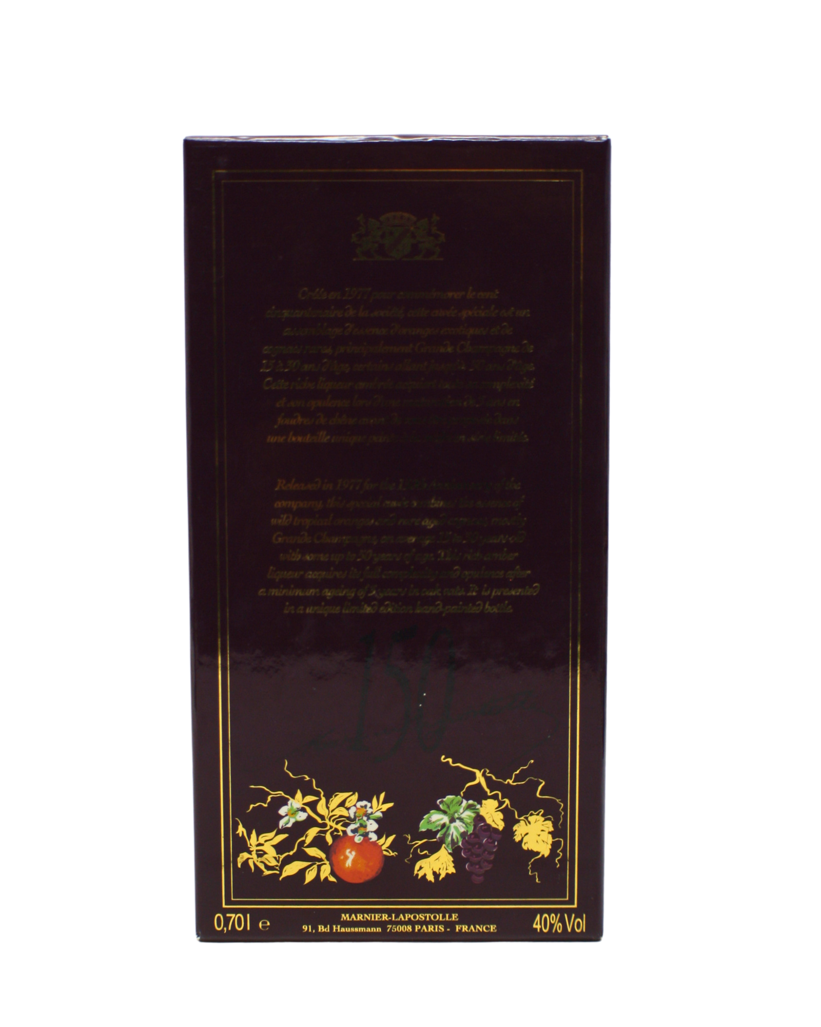 Grand Marnier 150 Cuvee Du Cent Cinquantenaire Liquer 700 ML - Image 2