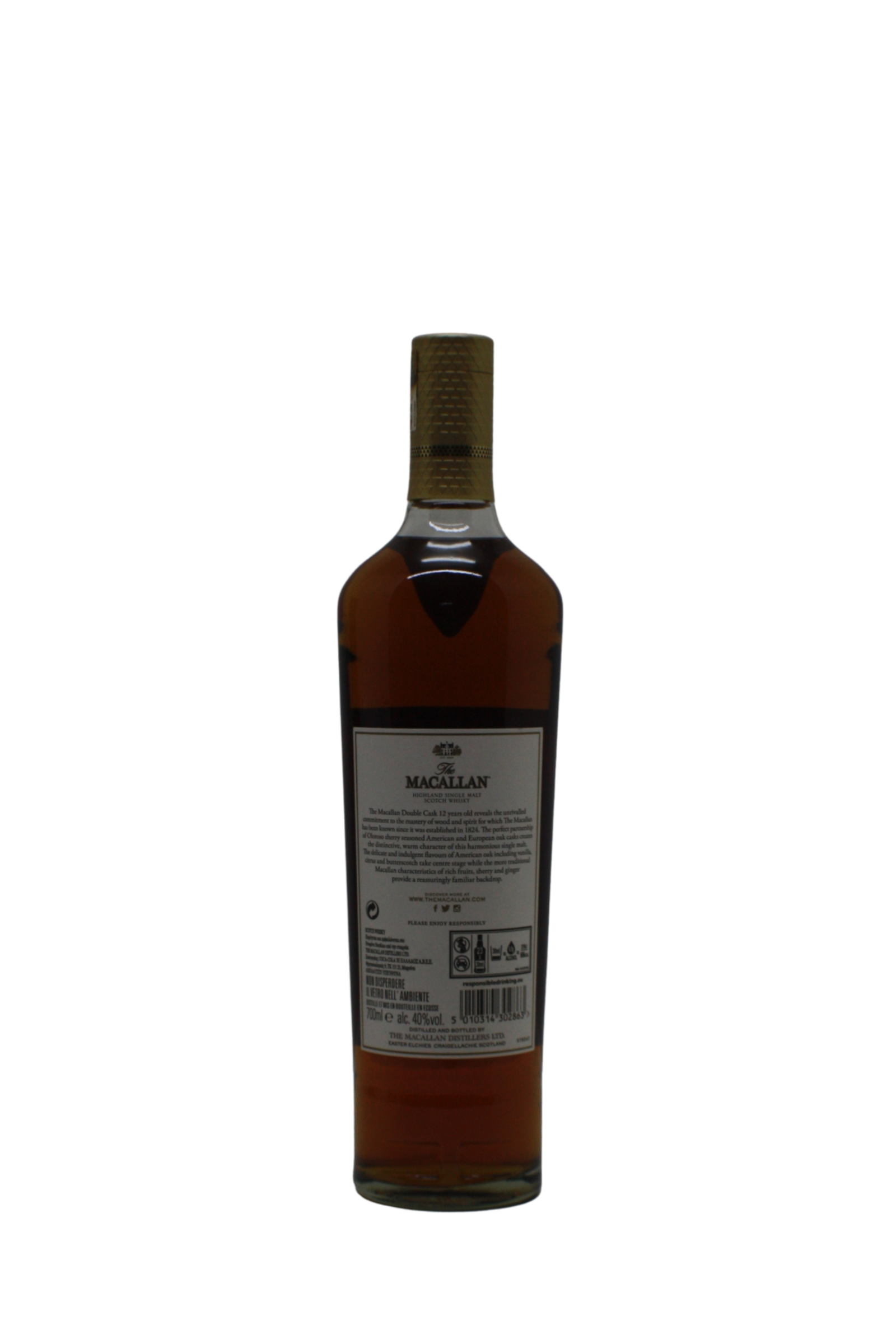 Macallan Double Cask Limited Edition 12 Y.O Single Malt Scotch Whisky 700ML - Image 3