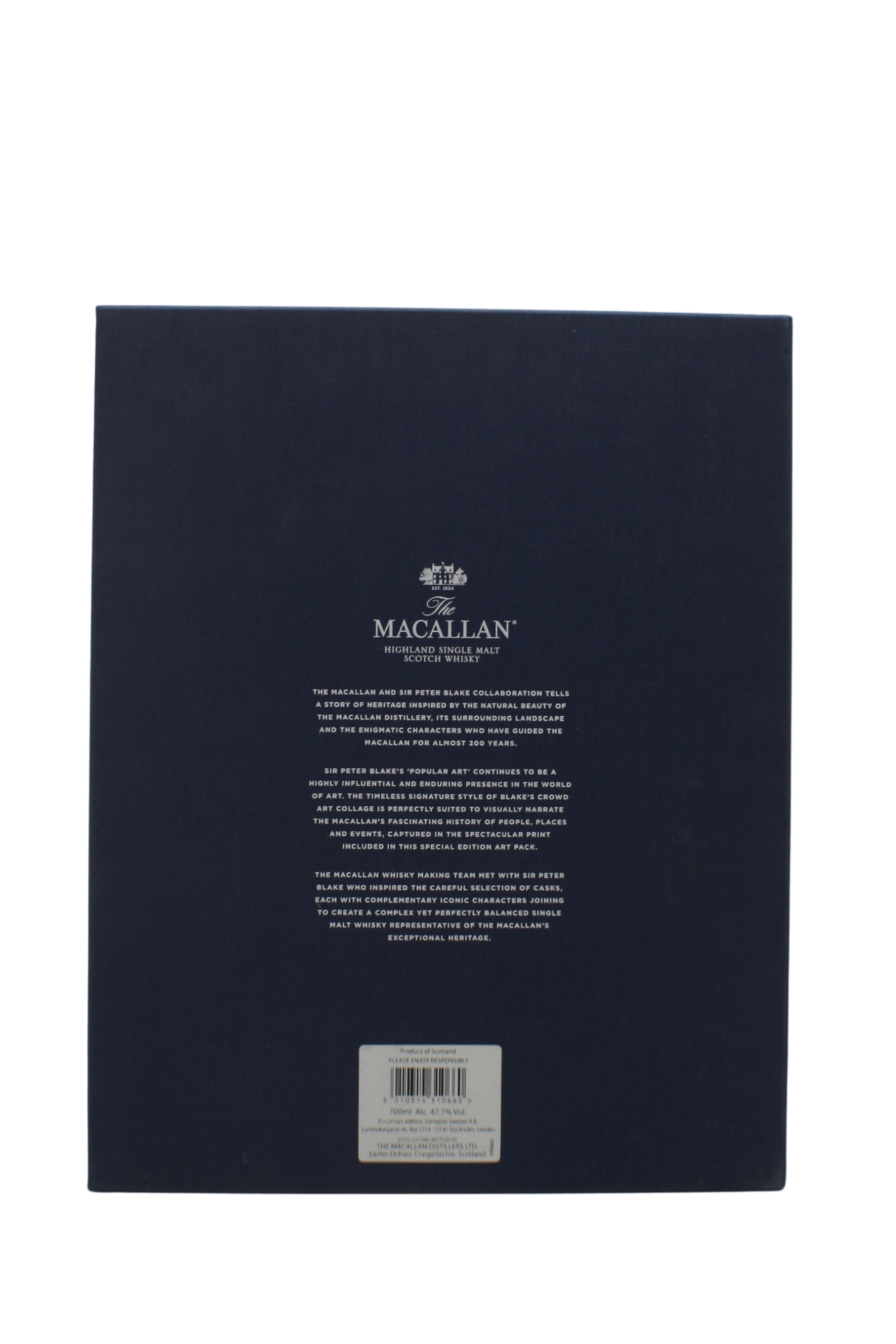 Macallan Sir Peter Blake Single Malt Scotch Whisky 700 ML - Image 5