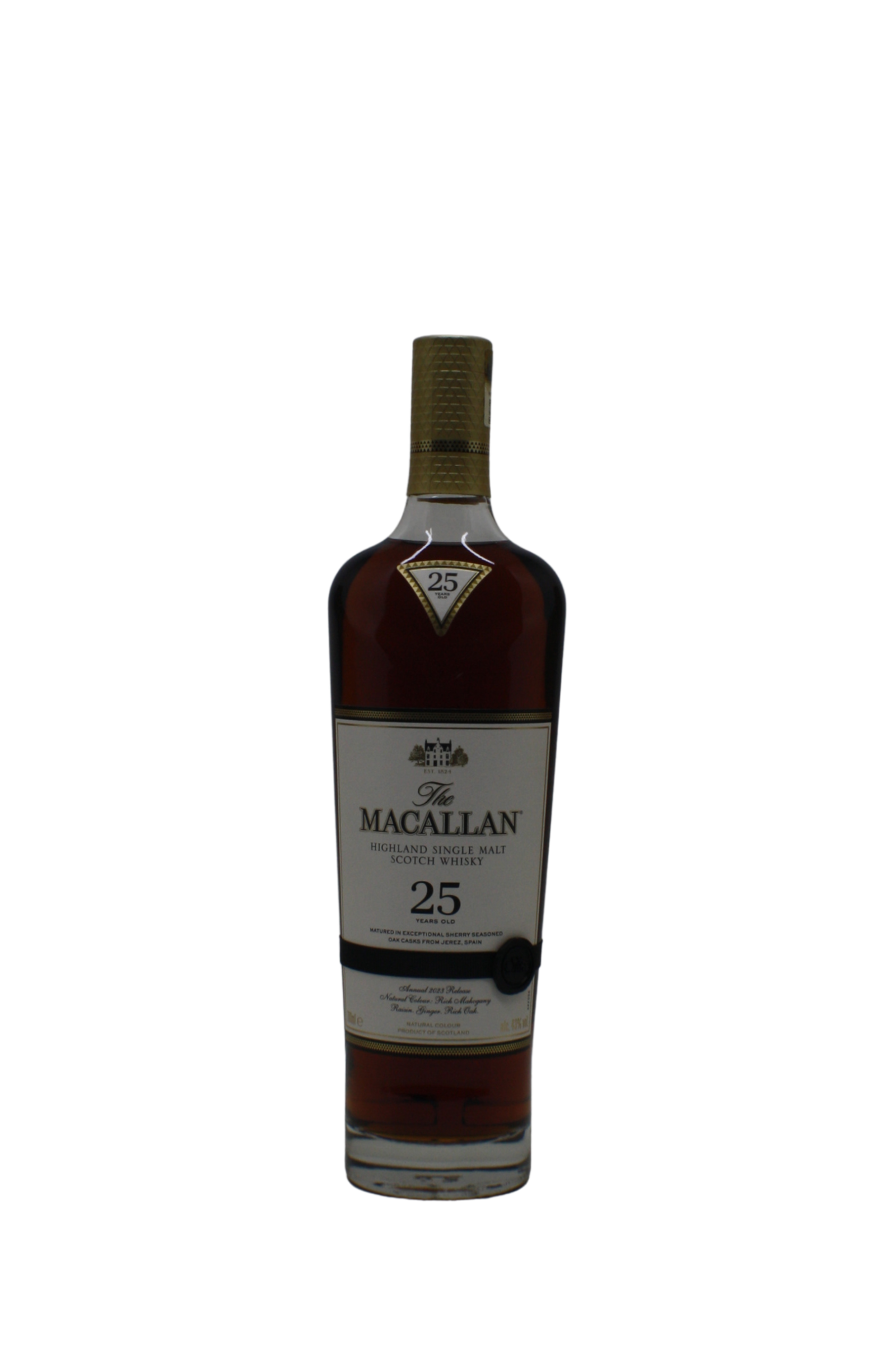 Macallan Sherry Cask 2023 25 Y.O Single Malt Scotch Whisky 700 ML - Image 2