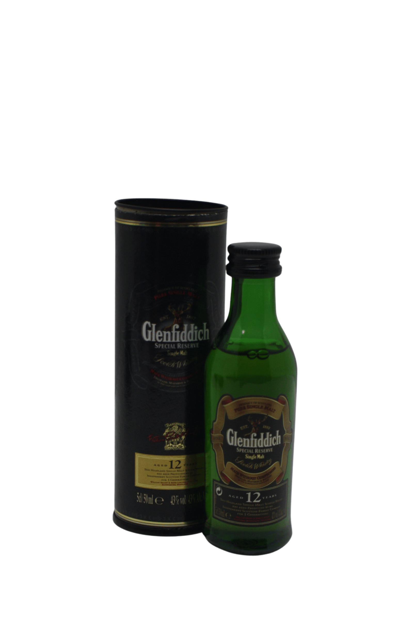 Glenfiddich 12 Y.O Special Reserve Single Malt 50 ML