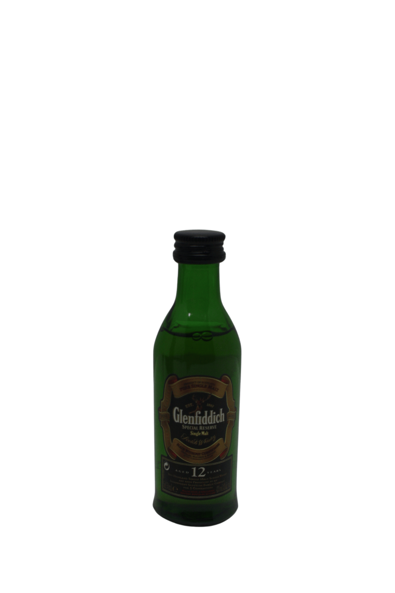 Glenfiddich 12 Y.O Special Reserve Single Malt 50 ML - Image 2