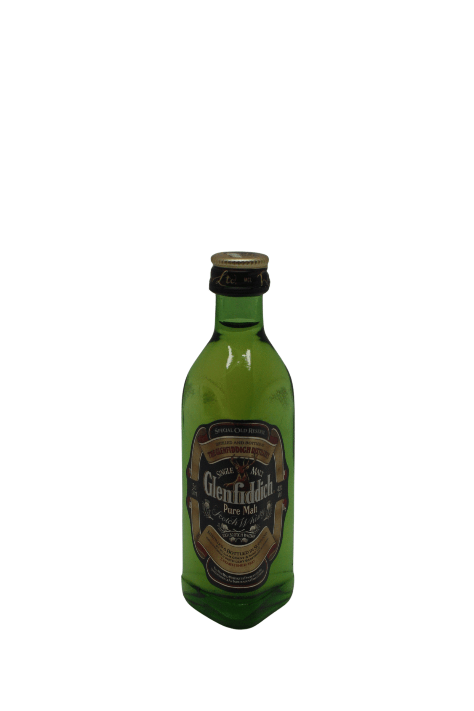 Glenfiddich Pure Malt Scotch Whisky 50 ML