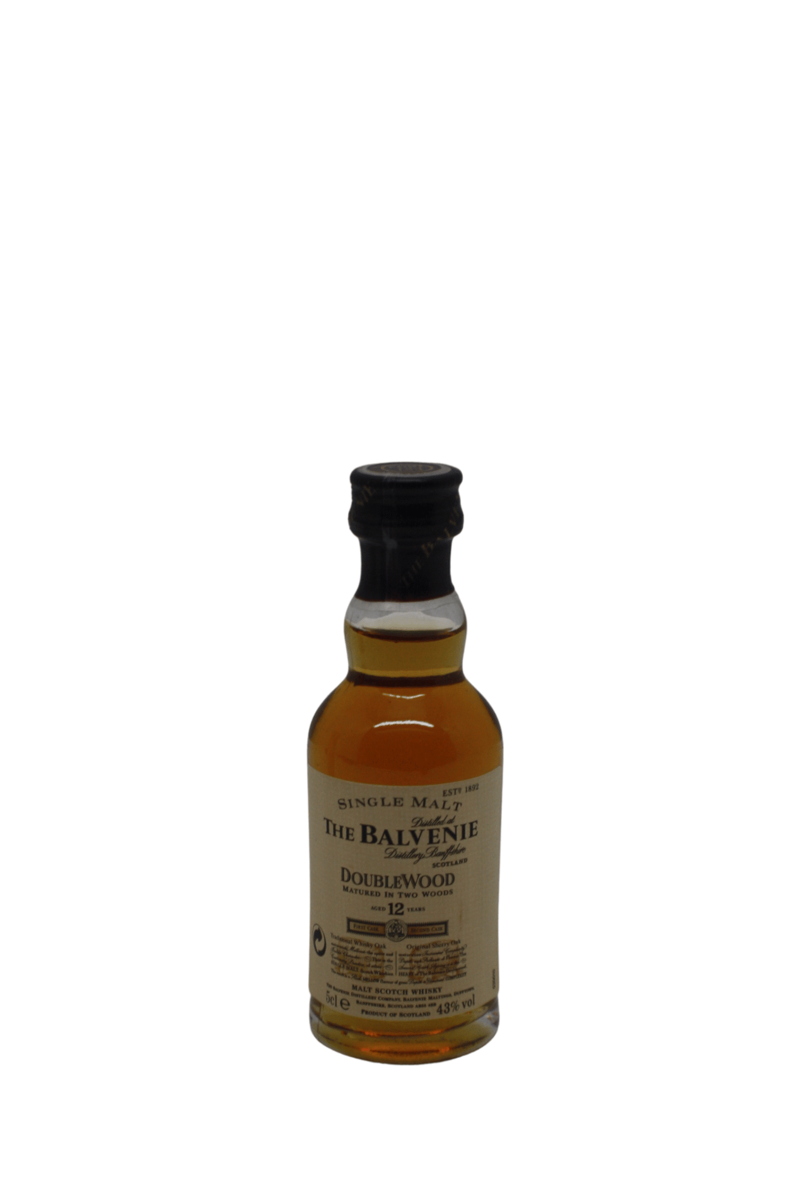 The Balvenie Doublewood 12 Y.O Malt Scotch Whisky 50 ML - Image 2