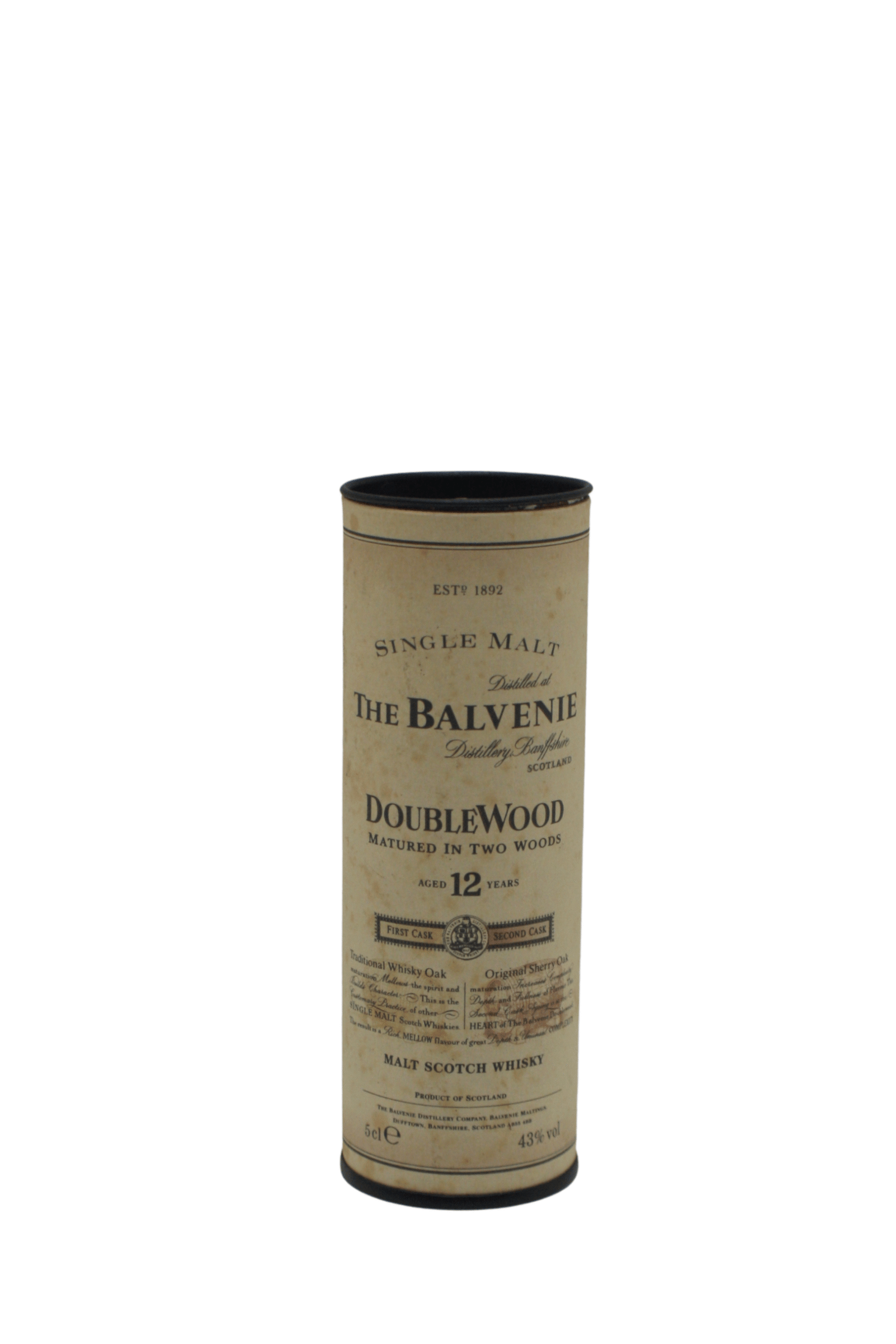 The Balvenie Doublewood 12 Y.O Malt Scotch Whisky 50 ML - Image 4