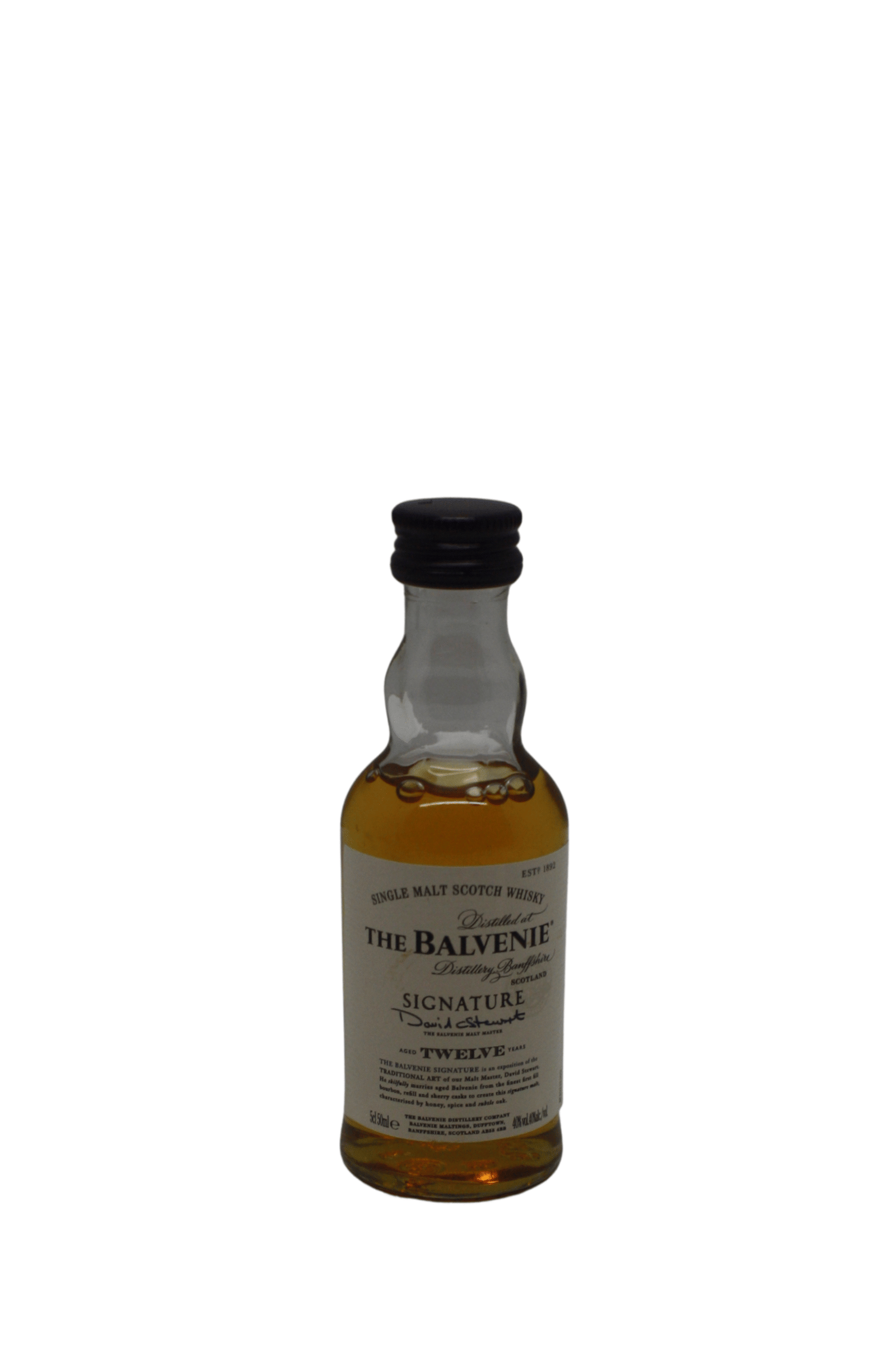 The Balvenie Signature 12 Y.O Single Malt Scotch Whisky 50 ML - Image 2