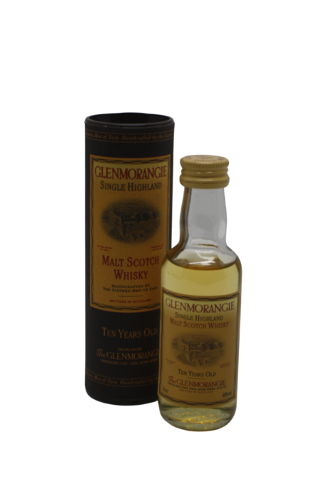 Glenmorangie (Cylinder Tube) 10 Y.O Single Highland Malt Scotch Whisky 50 ML