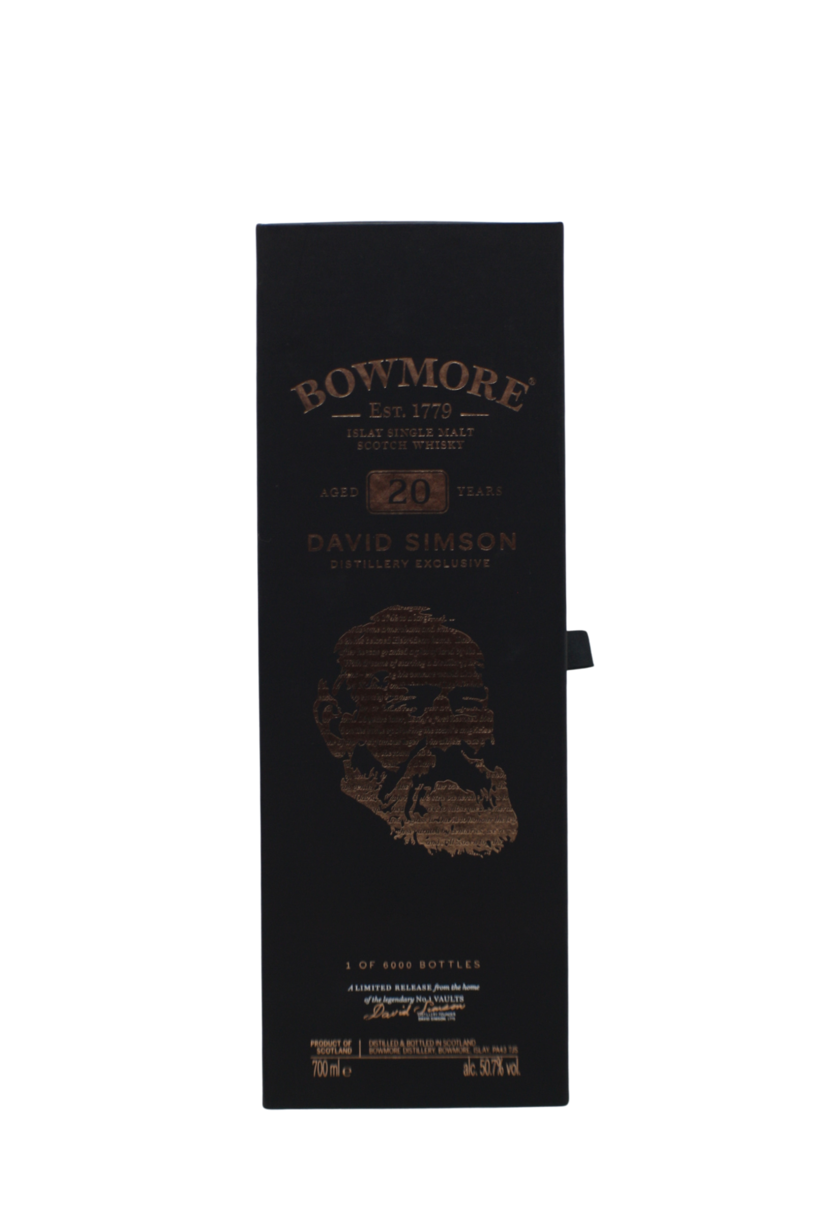 Bowmore David Simson 20 Y.O Single Malt Scotch Whisky 700 ML - Image 2