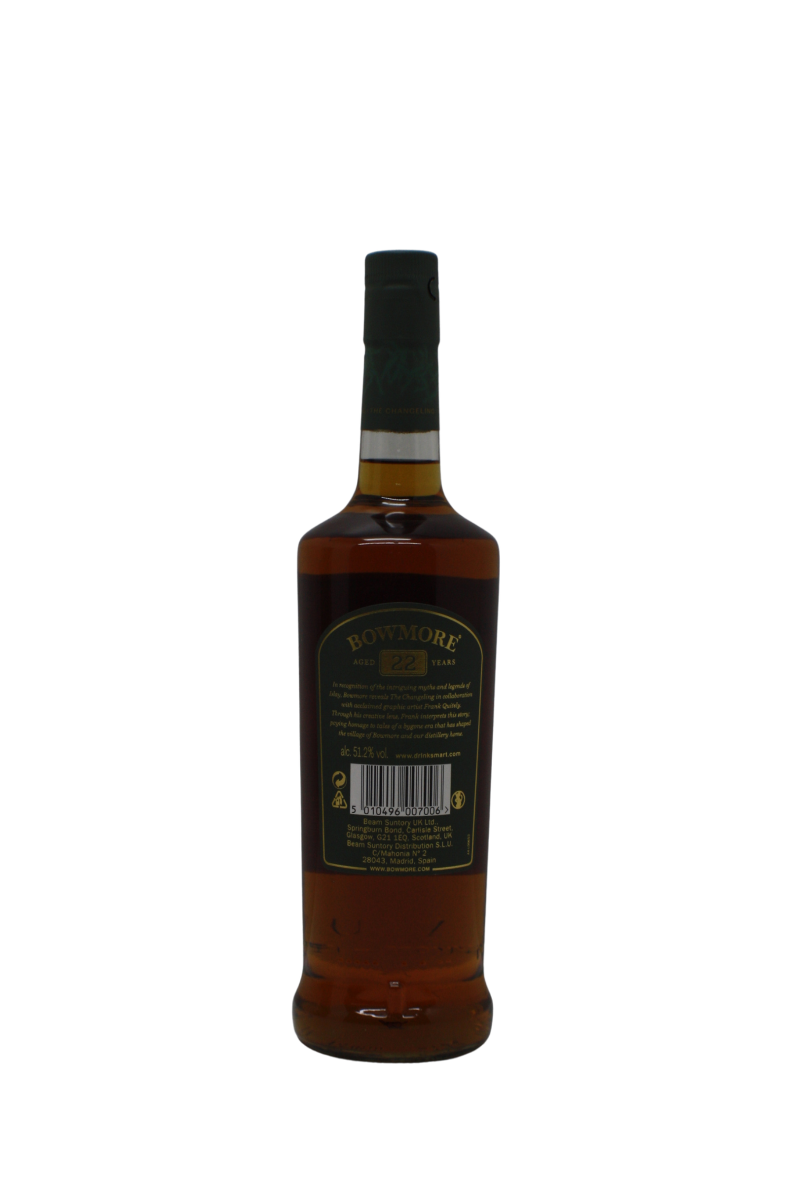 Bowmore The Changeling 22 Y.O Single Malt Scotch Whisky 700 ML - Image 3