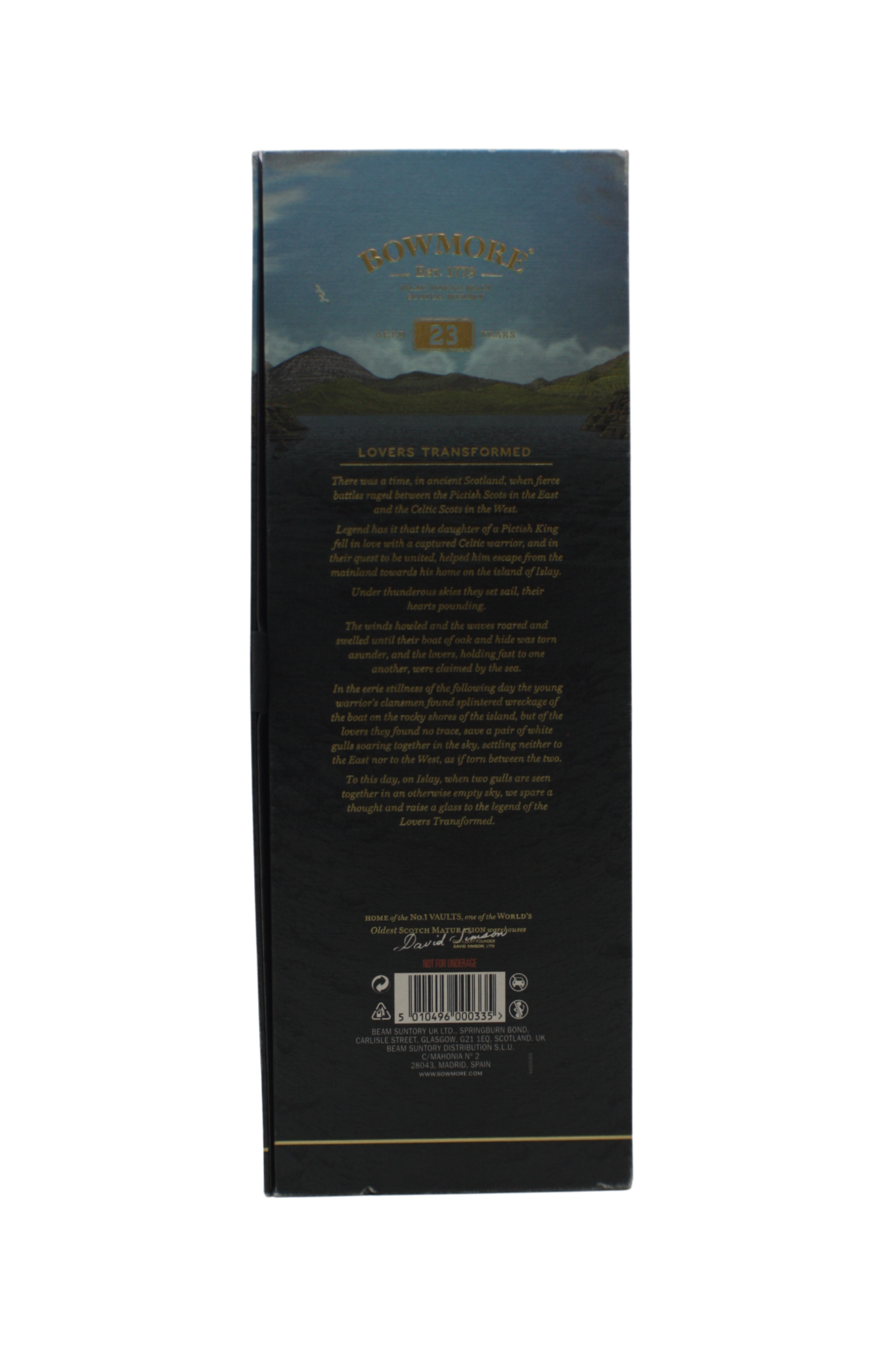 Bowmore No Corners To Hide 23 Y.O Single Malt Scotch Whisky 700 ML - Image 4