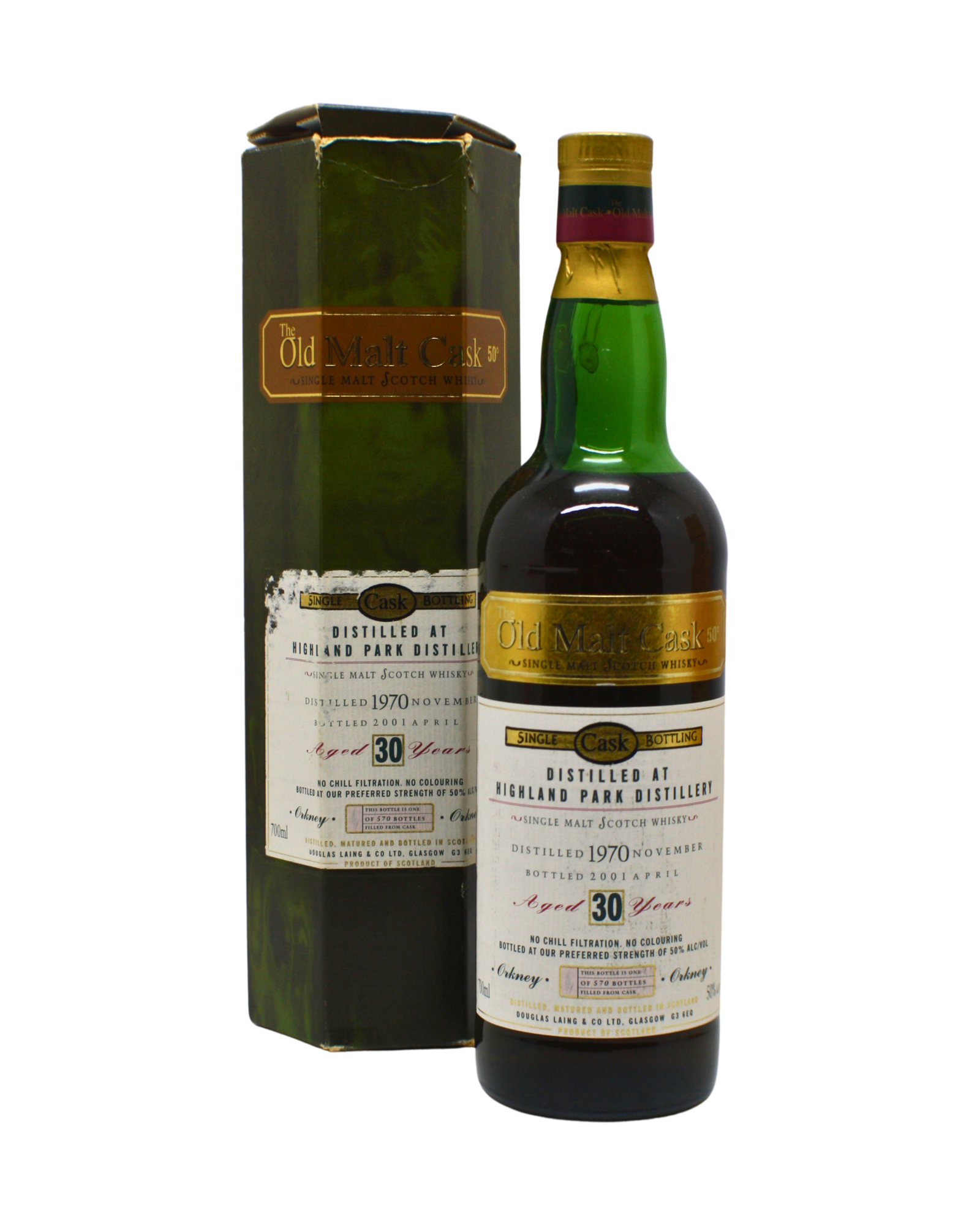 Old Malt Cask 1970 Highland Park 30 Y.O Single Malt Scotch Whisky 700 ML