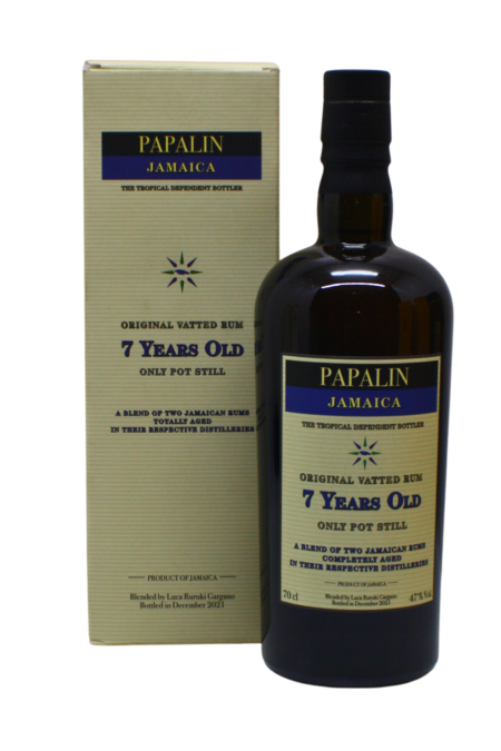 Papalin Jamaica (Blue) 47% Vol Original Vatted 7 Y.O Rum 700 ML
