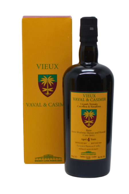 Vieux Vaval & Casimir Lutsau Oloroso Casks 4 Y.O Cask Strength Rum 700 ML
