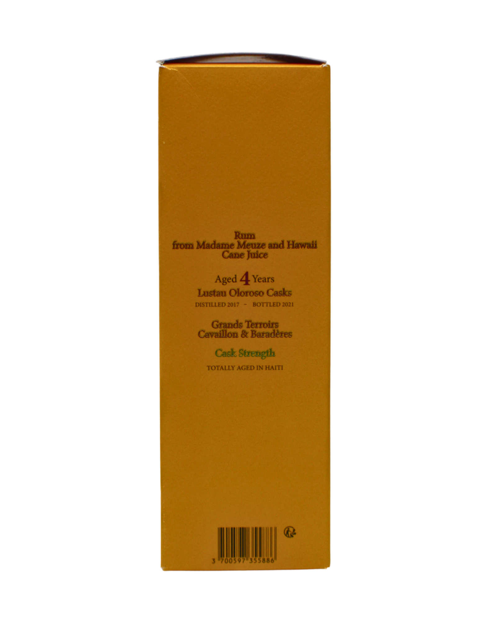 Vieux Vaval & Casimir Lutsau Oloroso Casks 4 Y.O Cask Strength Rum 700 ML - Image 5