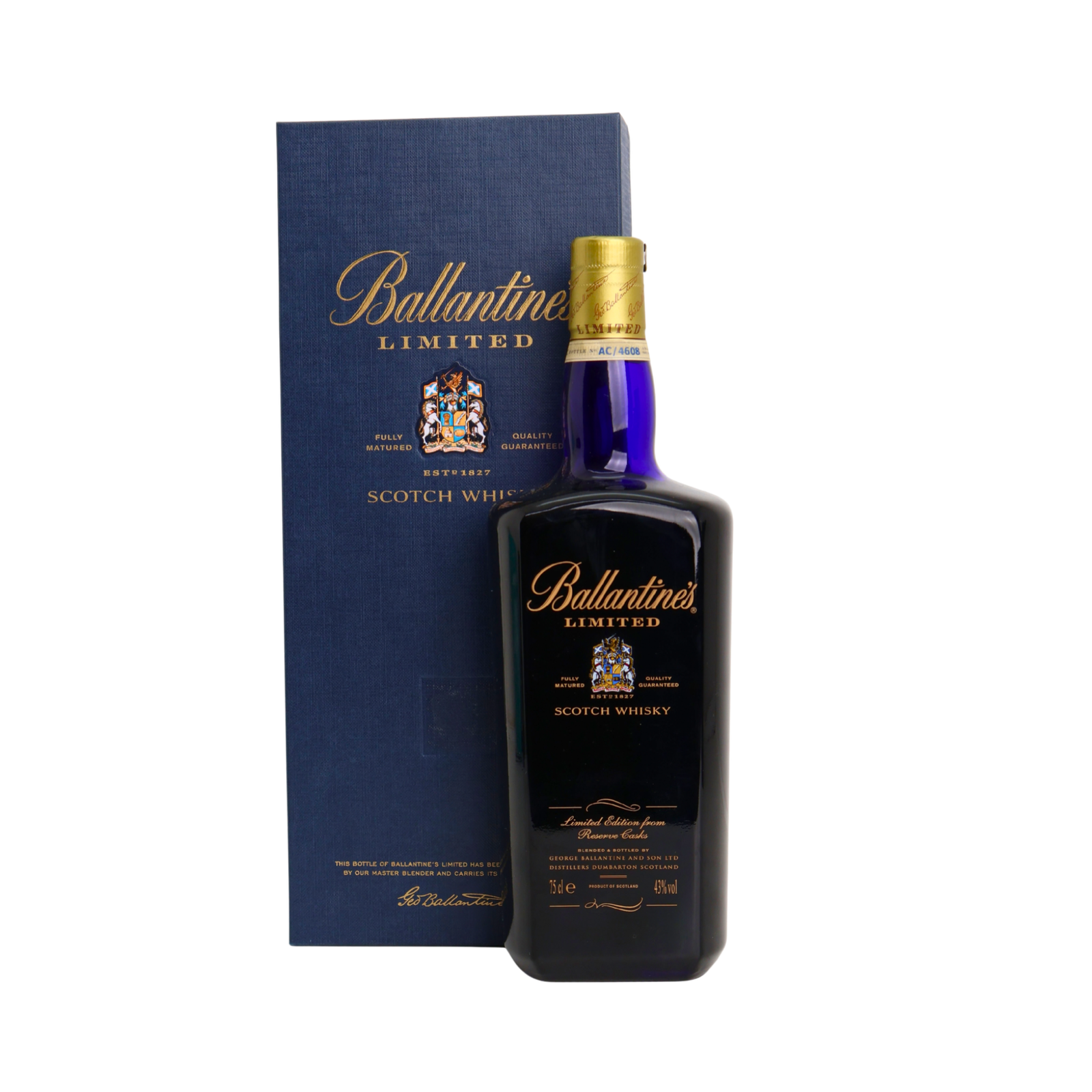 Ballantines Limited From Reserve Casks Blended Scotch Whisky 750 ML