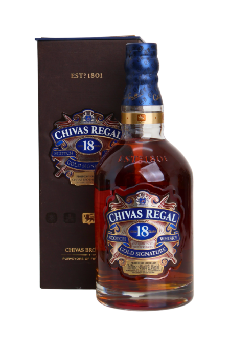 Chivas Regal Gold Signature 18 Y.O Blended Scotch Whisky 700 ML