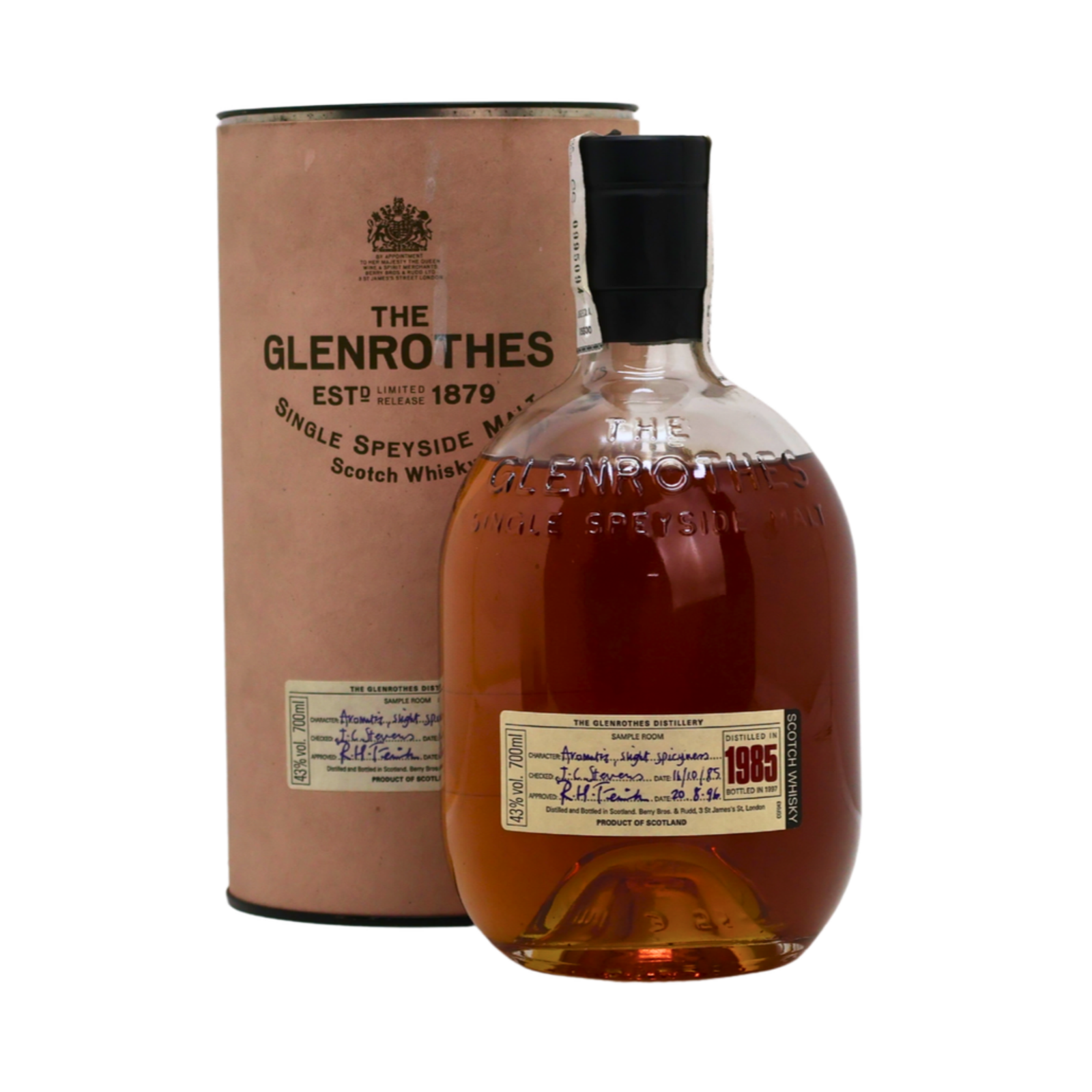 The Glenrothes Distilled In 1985 Bottled 1997 Single Malt Scotch Whisky 700 ML