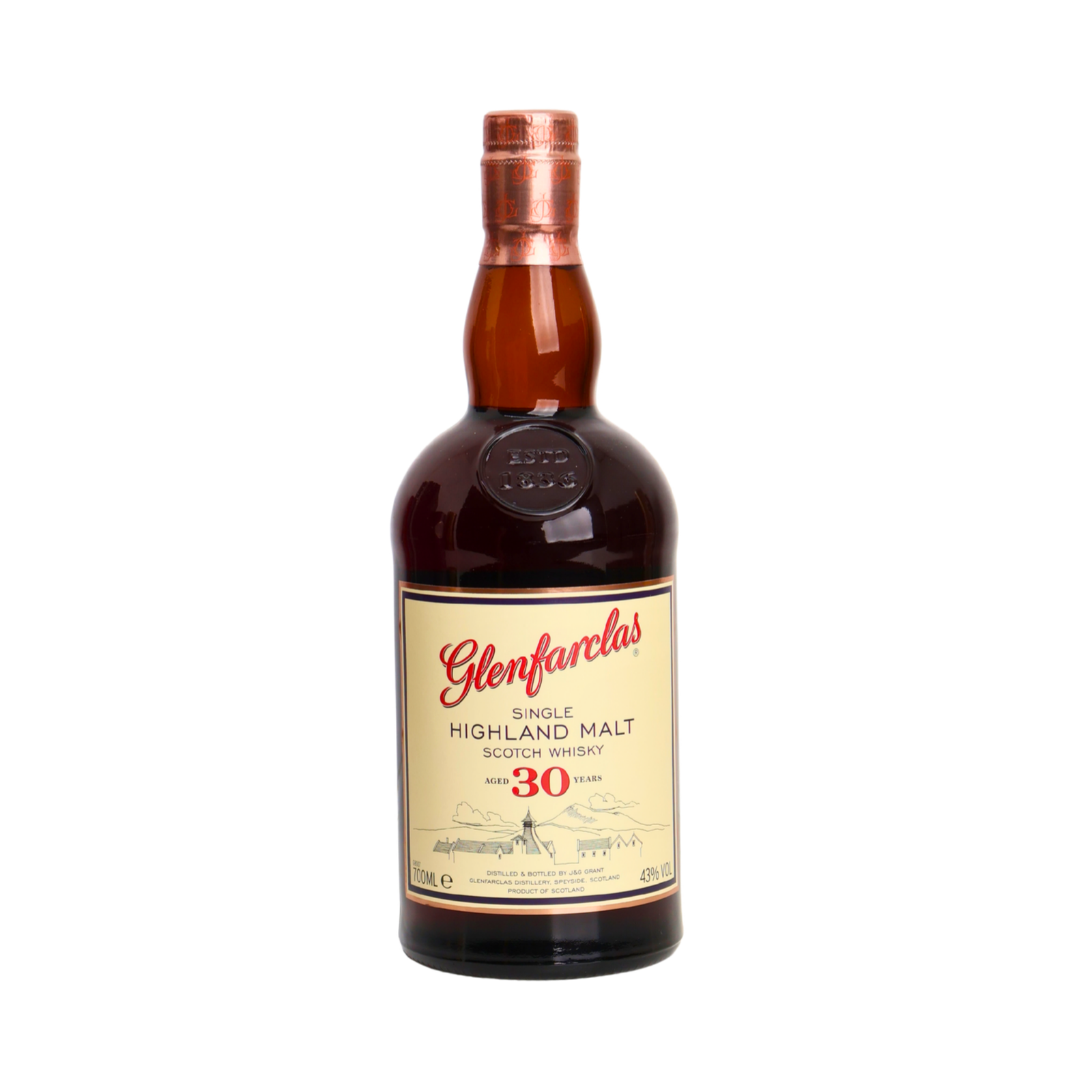 Glenfarclas 30 Y.O Single Malt Scotch Whisky 700 ML - Image 2