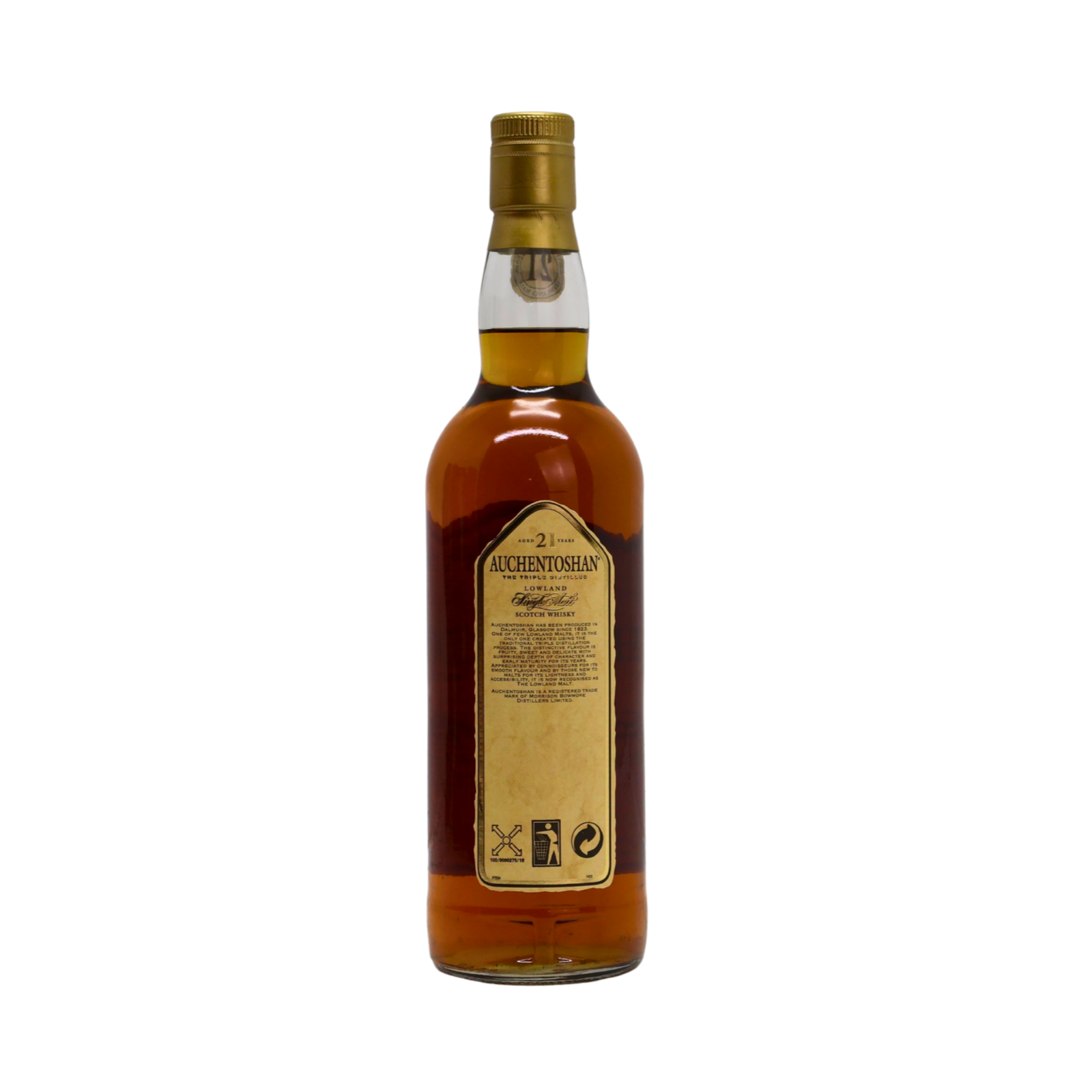 Auchentoshan 21 Y.O Single Malt Scotch Whisky 700 ML - Image 3
