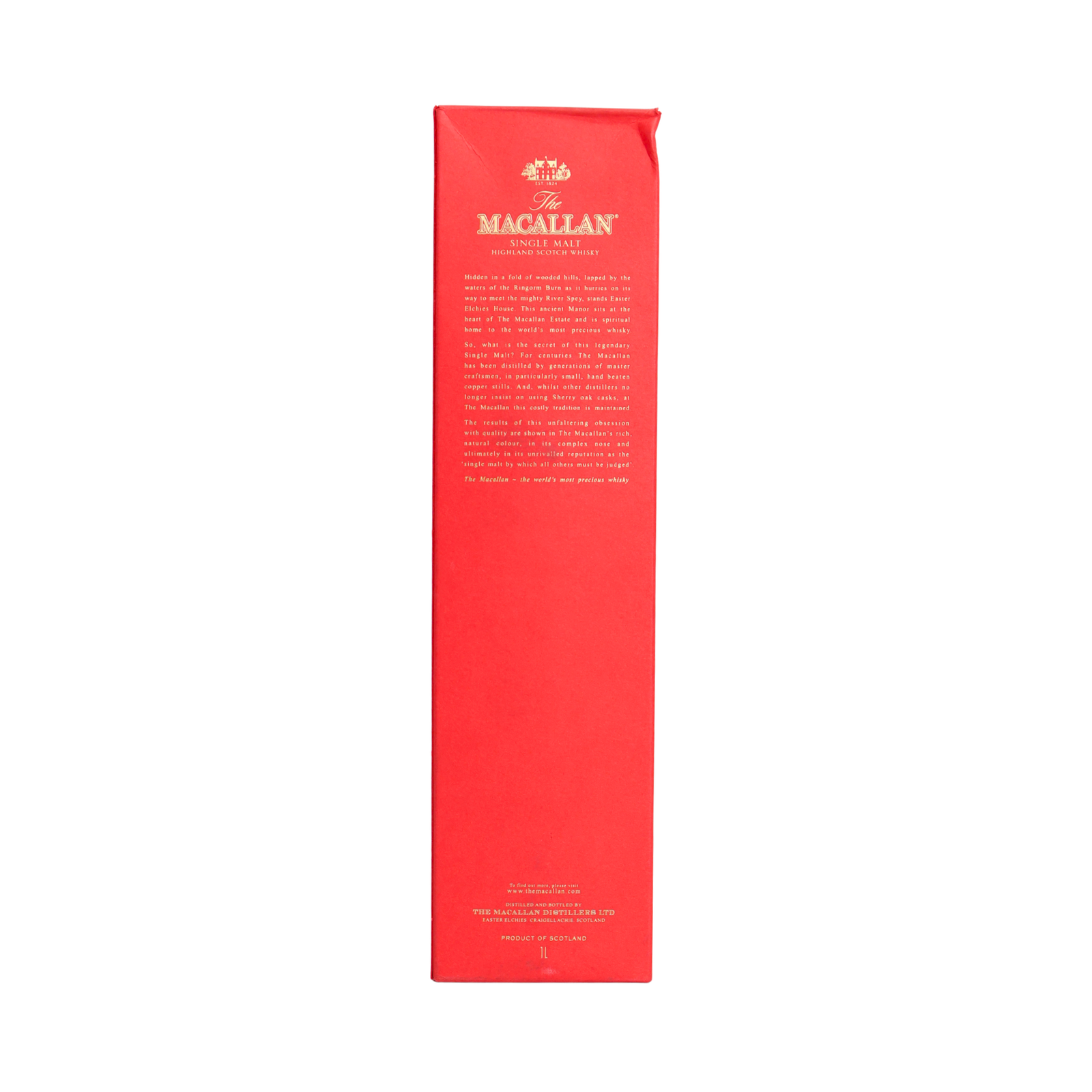 Macallan Cask Strength 58.6% 10 Y.O Single Malt Scotch Whisky 1000 ML - Image 5