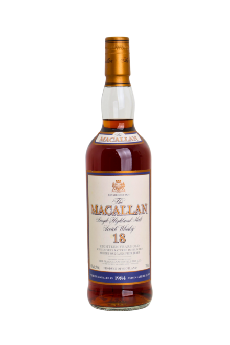 Macallan Sherry Cask 1984 18 Y.O Single Malt Scotch Whisky 700 ML