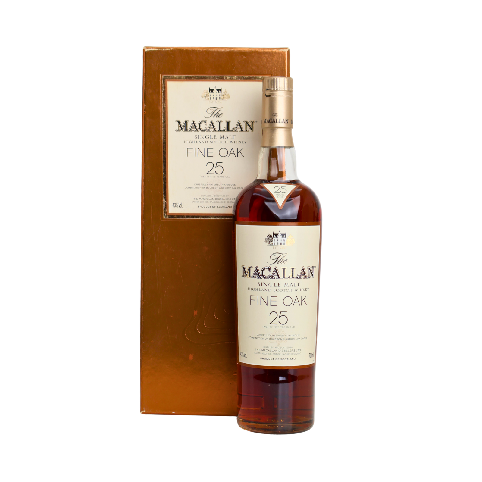 Macallan Fine Oak 25 Y.O Single Malt Scotch Whisky 700 ML